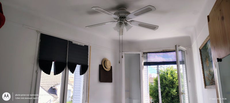 Photo 1: le ventilateur sera parfait pendant les canicules. 