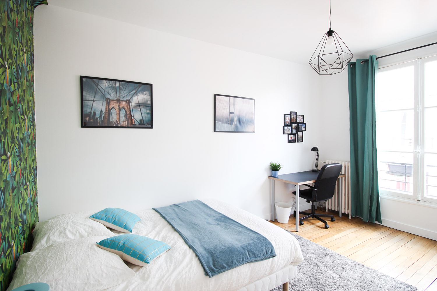 Chambre chaleureuse et lumineuse – 14m² Photo principale