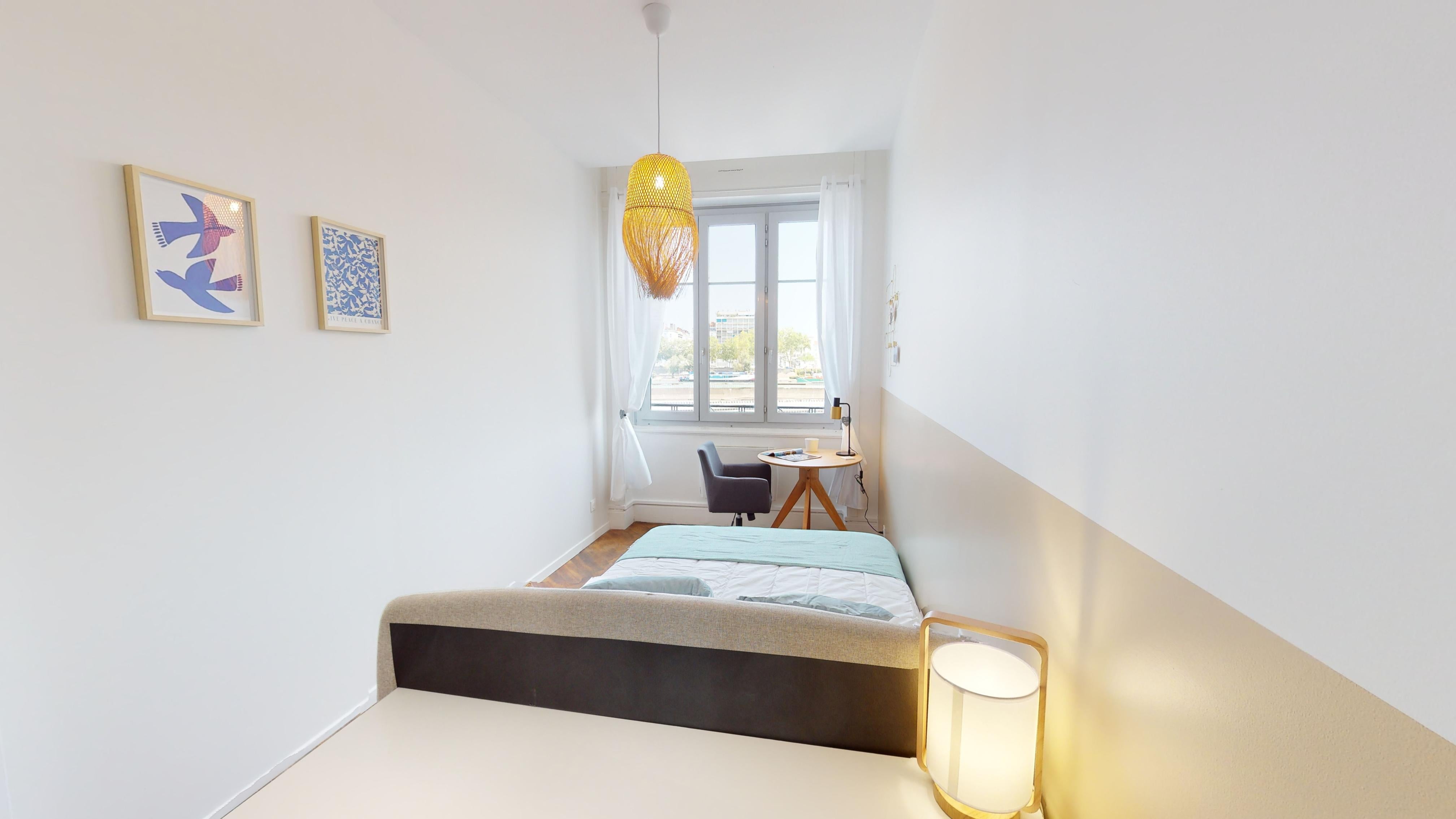 3 Perrache - #2 - Bedroom Photo principale